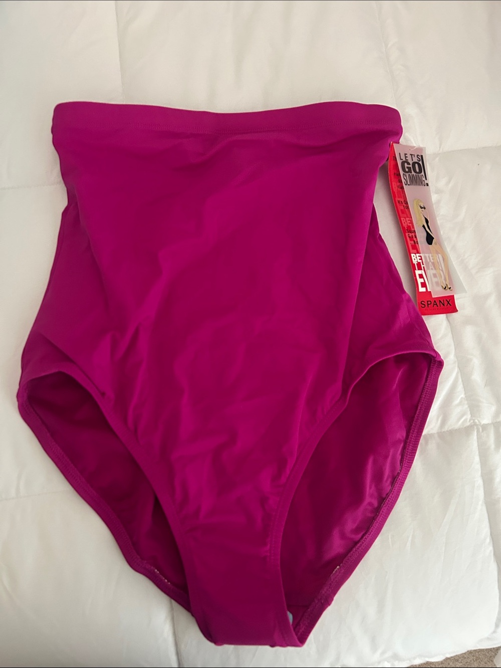 SPANX Sculpting High-Waist Brief in Berry
